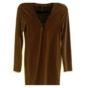 Forever 21 Tight Green Dress